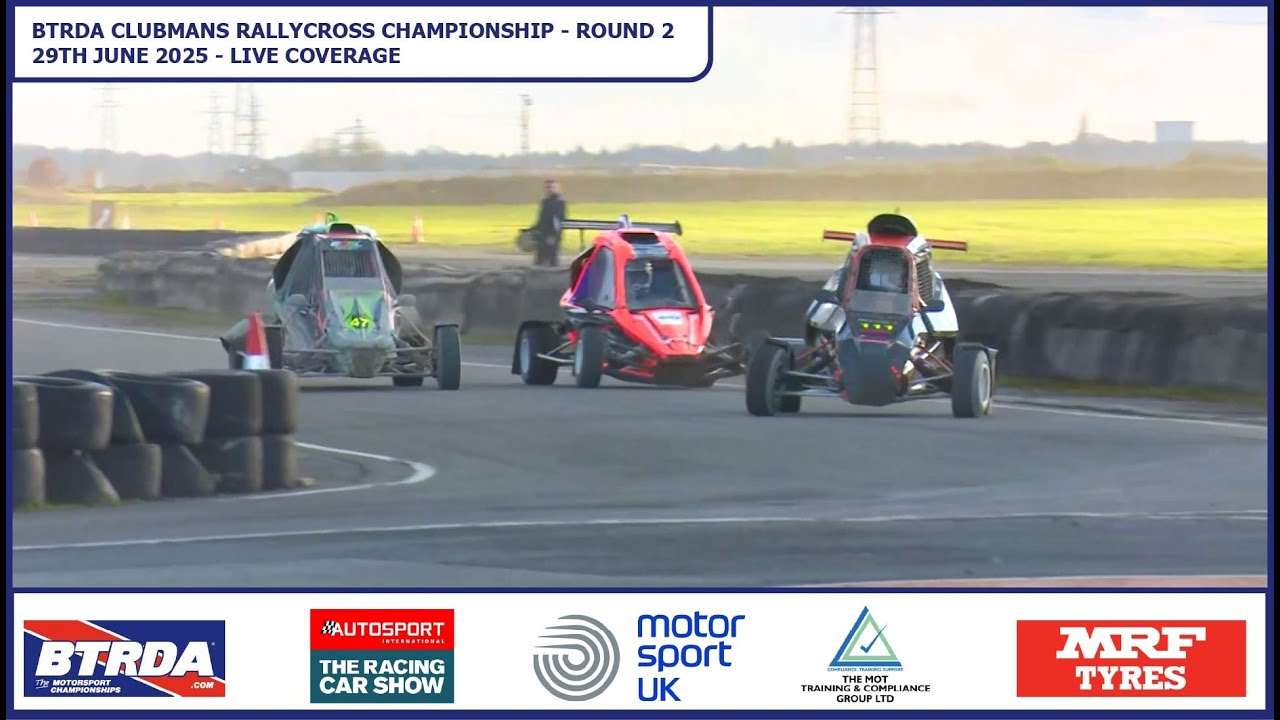 BTRDA Clubmans Rallycross Championship - Round 2 - Blyton Park Race Track - 29th June 2025
