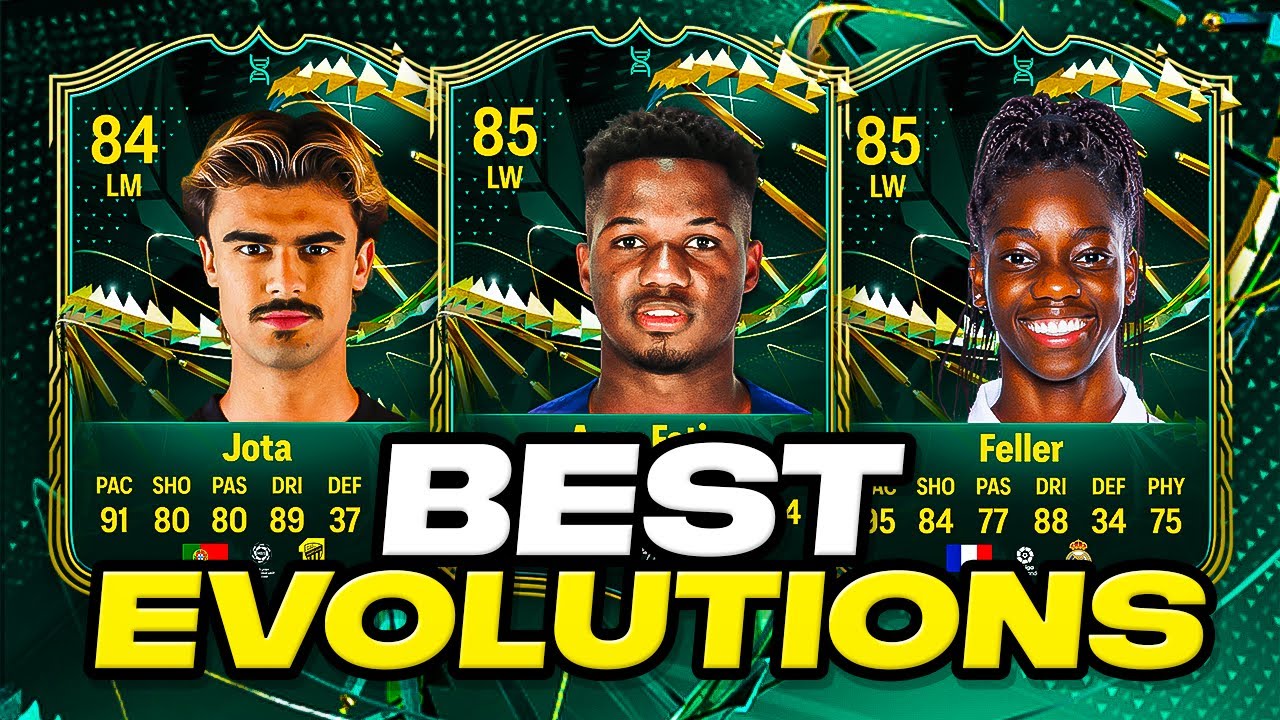 ЛУЧШИЕ КАРТЫ ЭВОЛЮЦИИ В EAFC 24! 🤯 FC 24 Ultimate Team