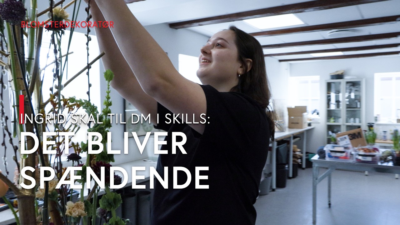 Ingrid Elisabeth skal DM i Skills 2026 som blomsterdekoratør