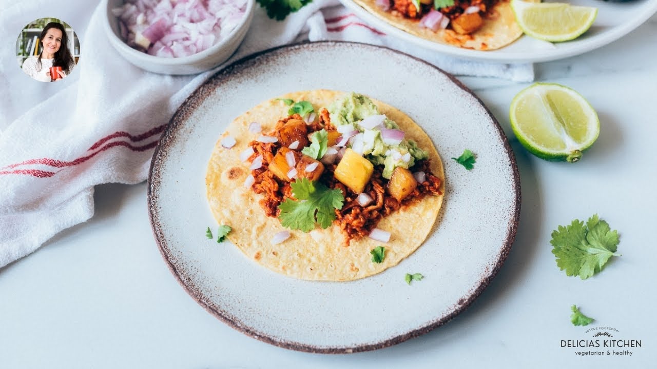 Tacos al Pastor Veganos (Receta Fácil)