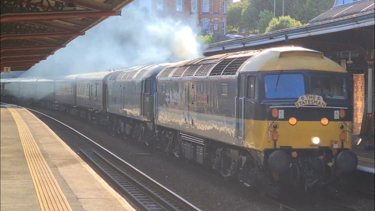 Mega clag!!!🔥 Double headed 47s hit the power at Teignmouth 😃