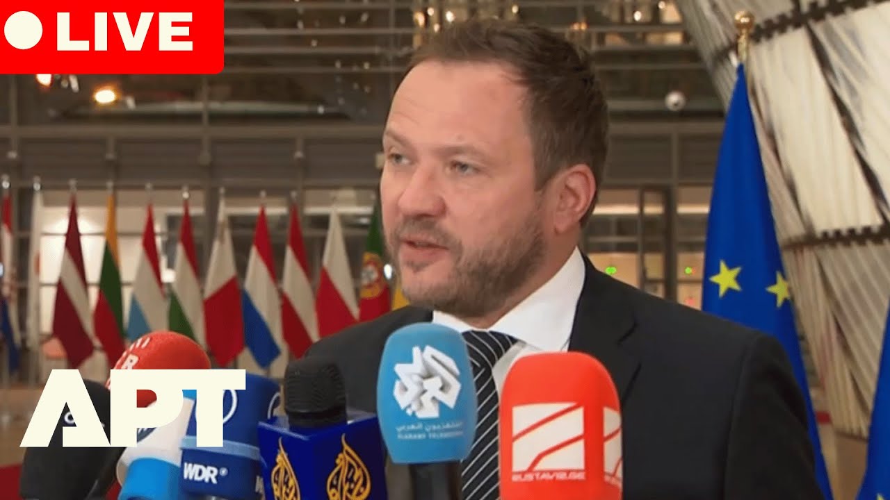 WATCH LIVE | EU Foreign Ministers Meet in Brussels to Discuss Ukraine, Middle East | APT