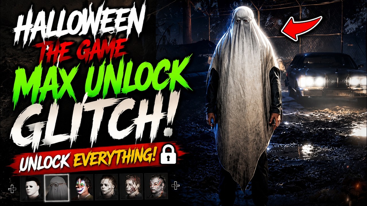 🔥 HALLOWEEN THE GAME MAX UNLOCK GLITCH! 😱 UNLOC