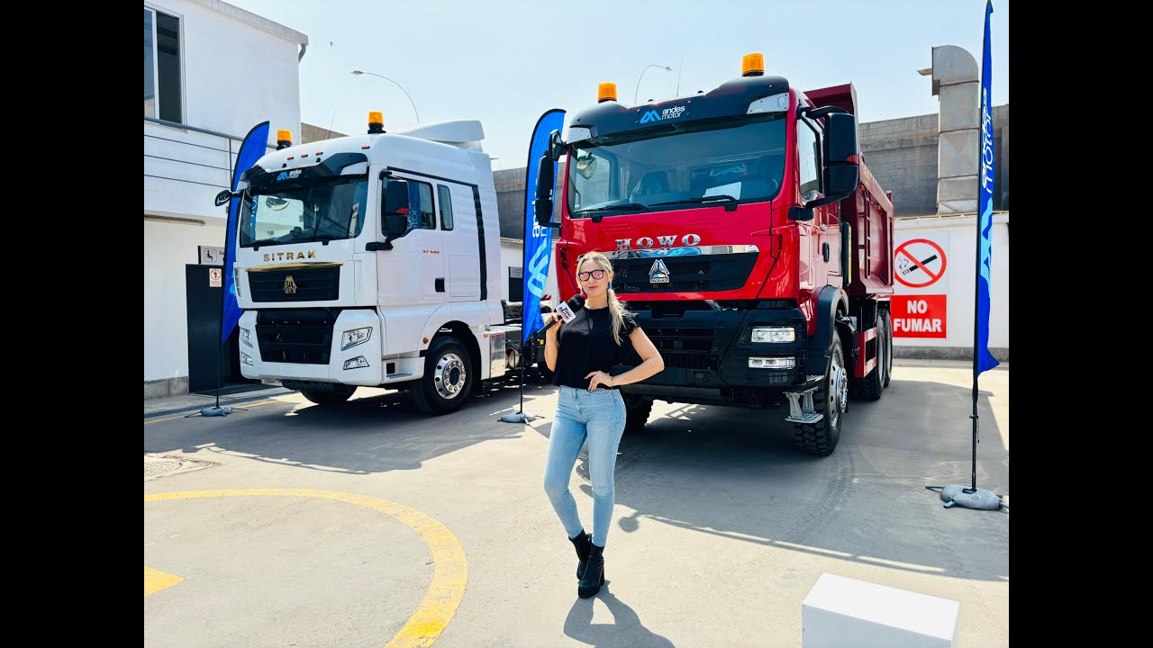 Nuevo Remolcador Sitrak y Volquetes Howo - Andes Motor Perú
