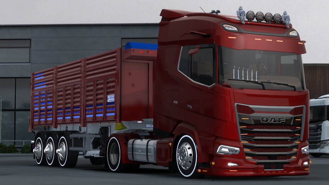 Euro Truck Simulator 2 1.57 DAF 2021 Reworked Modu ! Daf Tuning Mod