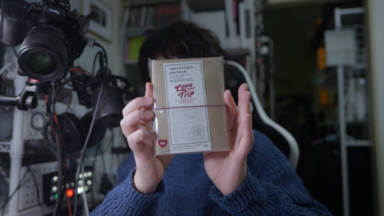 トラベラーズノートパスポートサイズ（通称TNP)の2025年限定色”LOVE&TRIP”を開封します   #ラブアンドトリップ #トラベラーズノート #システム手帳