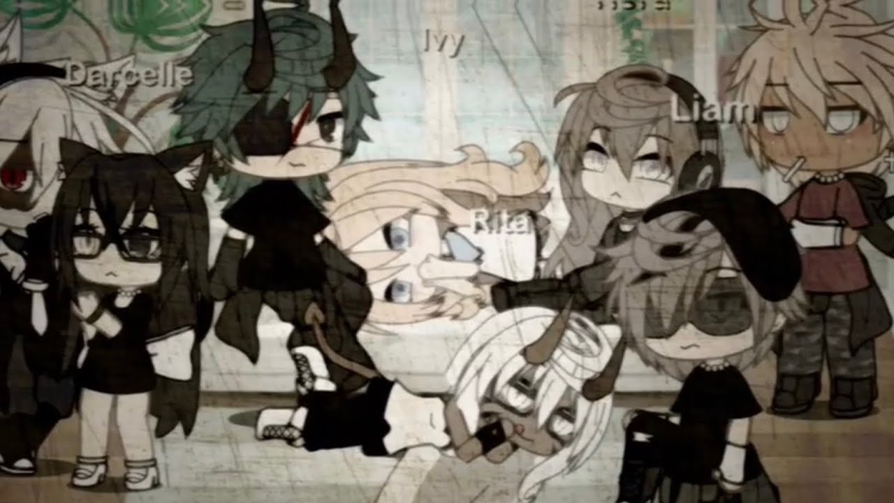 Hi YouTube! Introducing my Gacha Characters