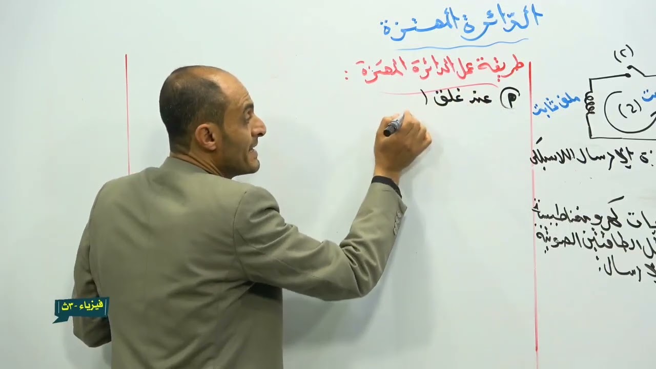 د.عبدالله الدقري |الدّائرة المهتزة| الوحدة الثانية | 3ث|