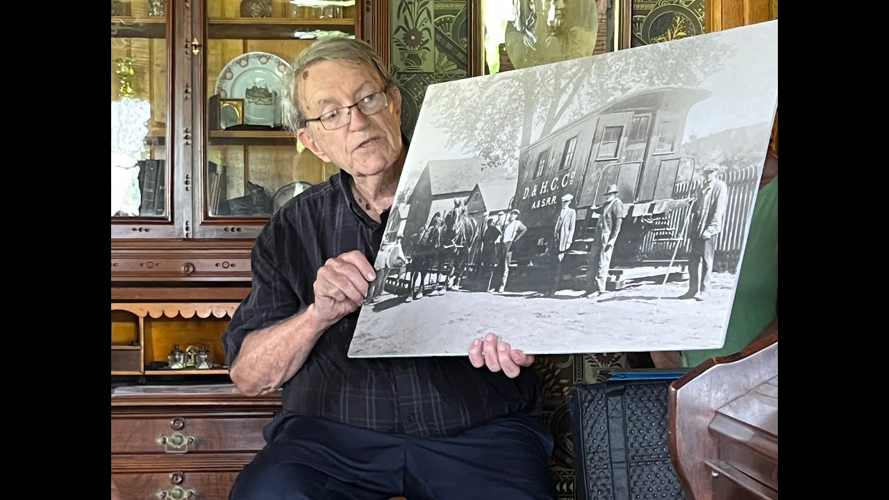 Swart-Wilcox House Museum - Jim Loudon - Little Red Caboose - 8/18/24
