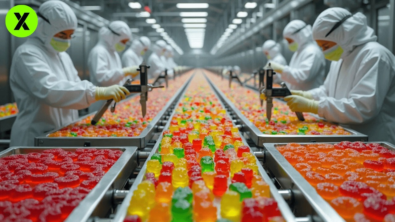 CÓMO se HACEN los HARIBO 🍬 | El DULCE más FAMOSO del MUNDO