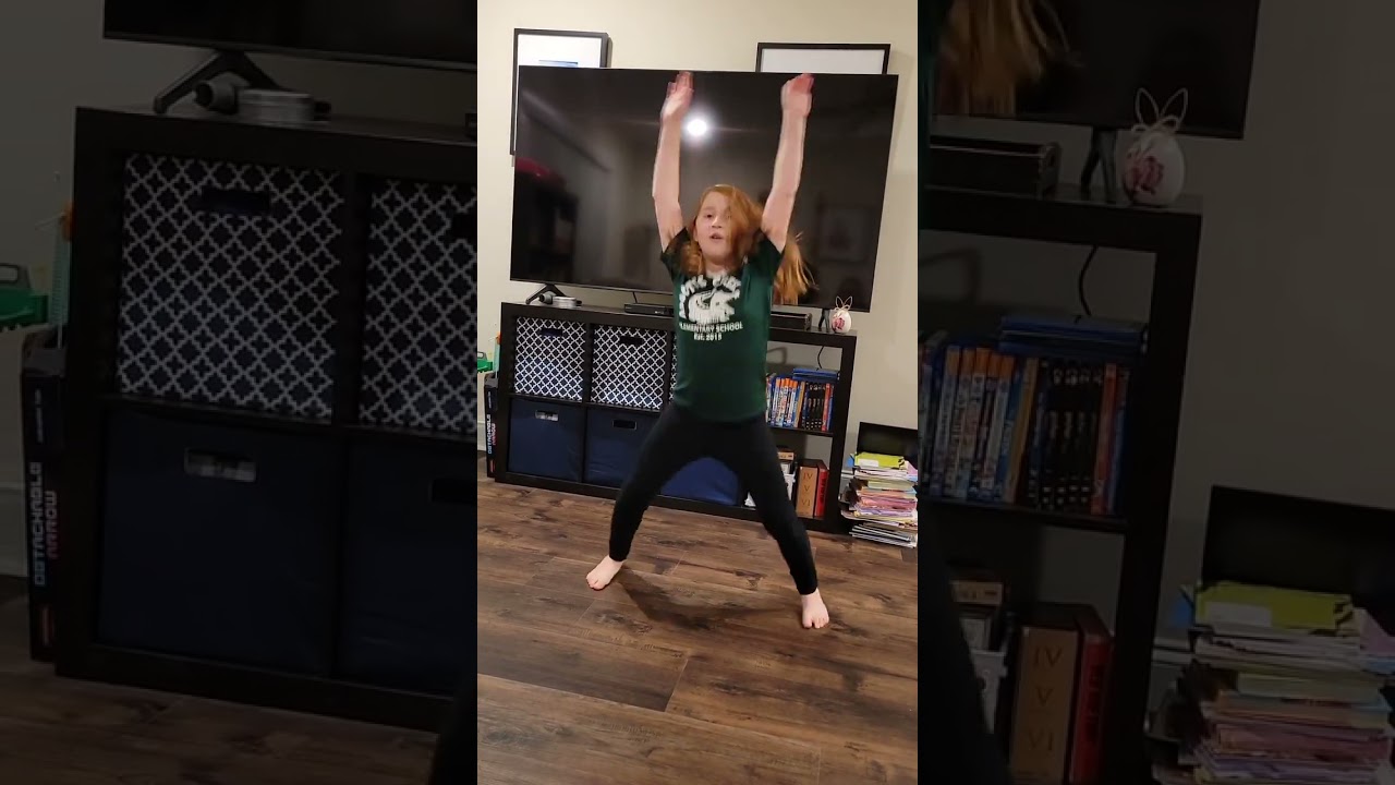 Work out video to get you pumping up for kids 