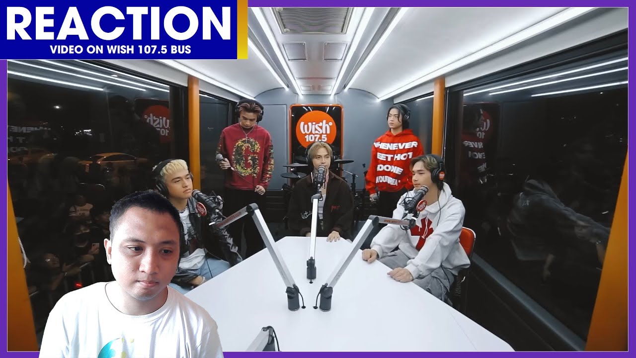[REACTION VIDEO] VXON - TABI TABI on Wish Bus