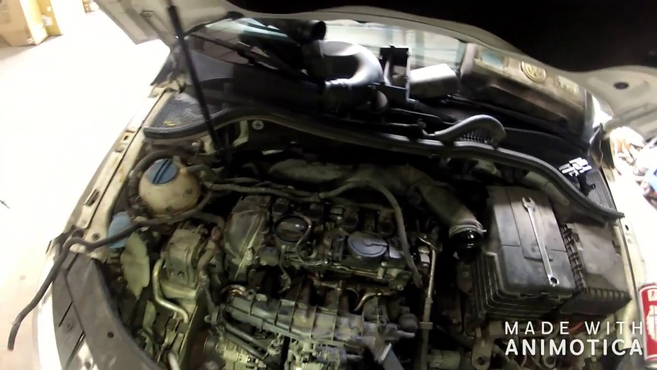 2011 volkswagen cc intake removal and de-carb