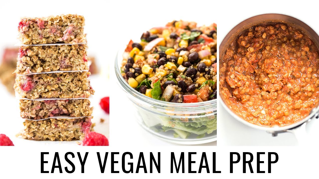6. VEGAN MEAL PREP | easy & healthy recipes