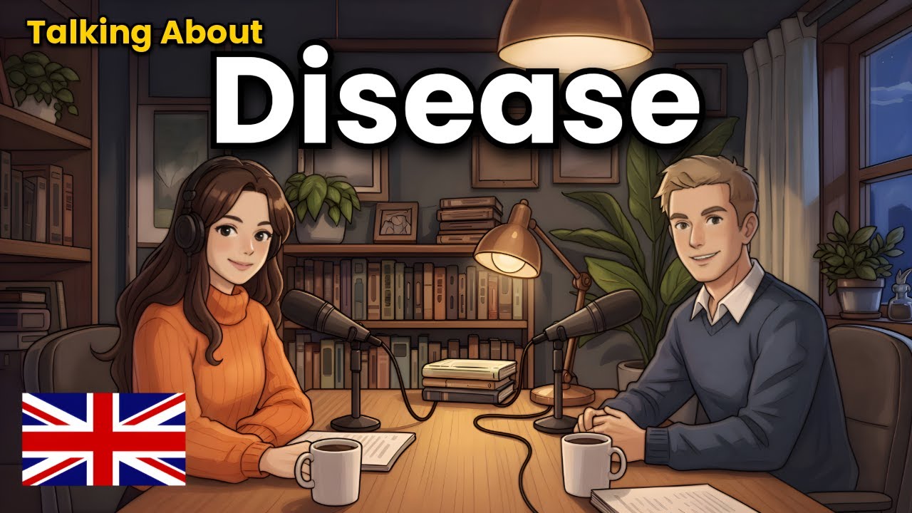 How to Talk About Disease in English | English Conversation Practice