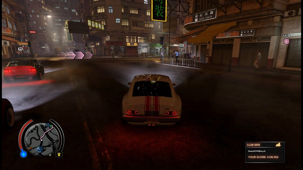 Sleeping Dogs Eps 5 Bro the bots got speed boosts wtf XD