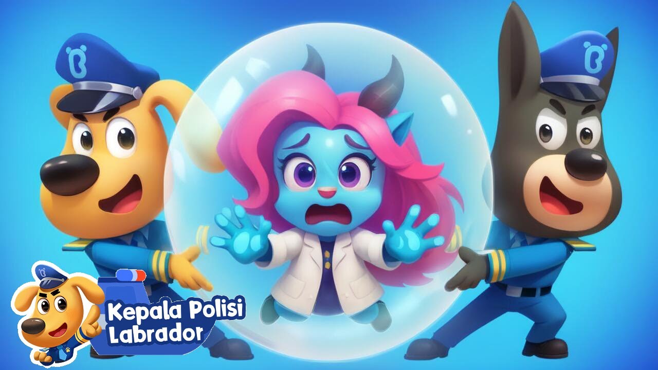 Eps.6 Kerja Sama Itu Penting 🤝| Seri Baru: Kota Air! 🌊| Kartun Anak-anak | Kepala Polisi Labrador