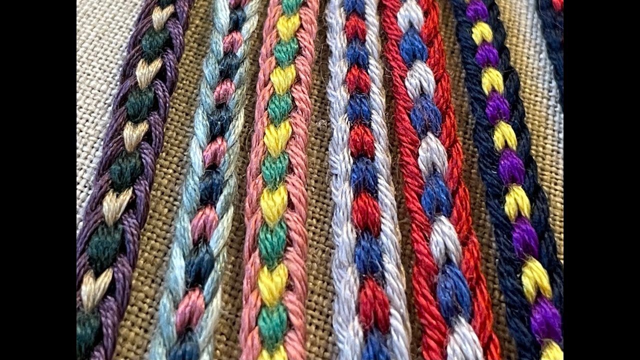 Fingerloop Braiding 7 - A Grene Dorge