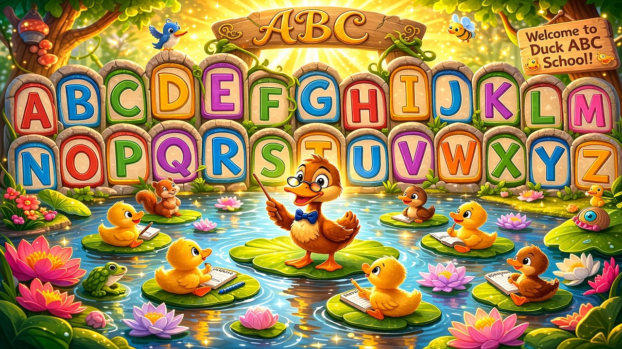 Canzone dell'Alfabeto ABC | Imparare l'alfabeto Italiano con gli Animali |  Canzoniper Bambini #abc