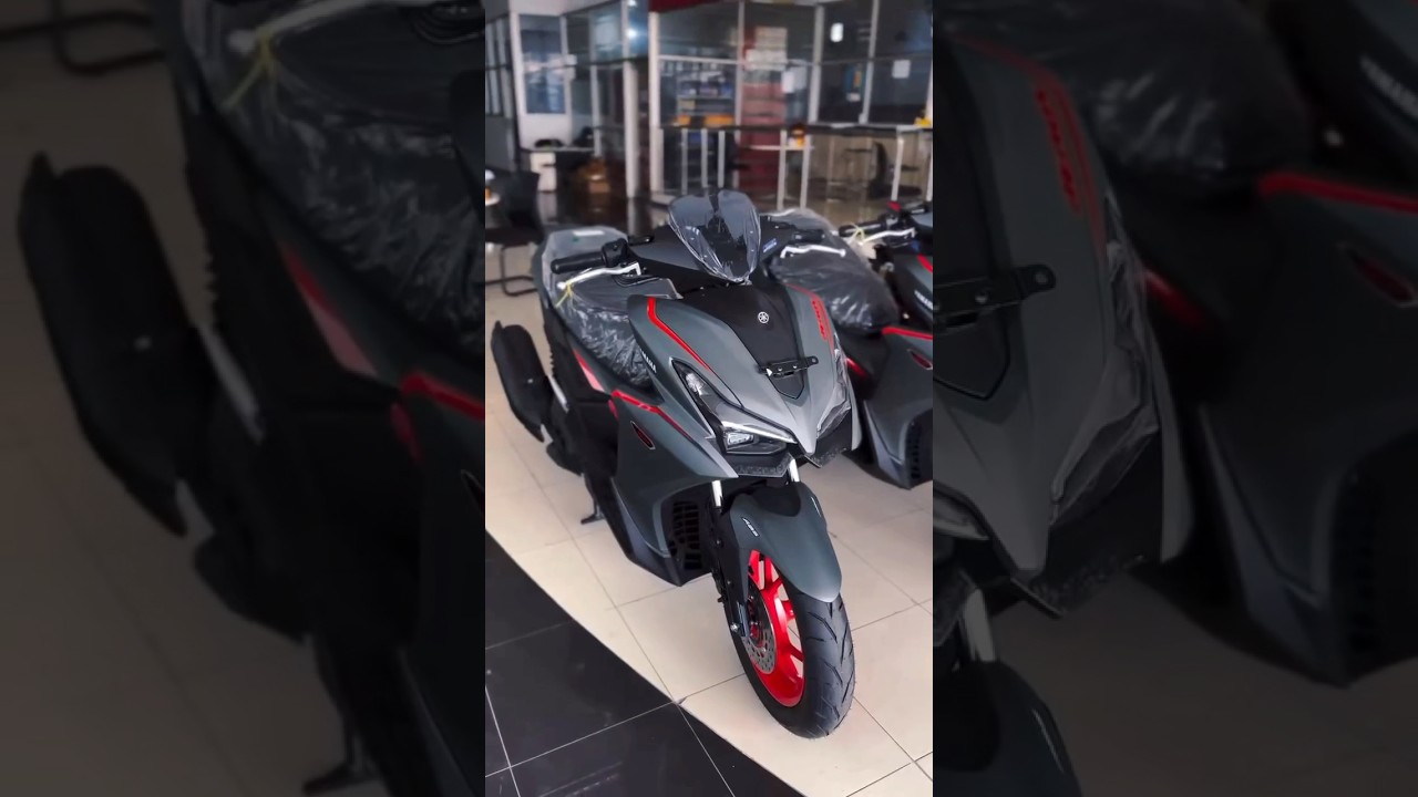 ALL NEW 2025 YAMAHA AEROX 155 ALPHA TURBO #2025 #aerox155 #yamahaaerox #aeroxturbo #yamaha