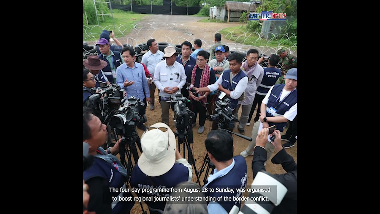 Journalists witness border crisis sparked by Thai military incursion