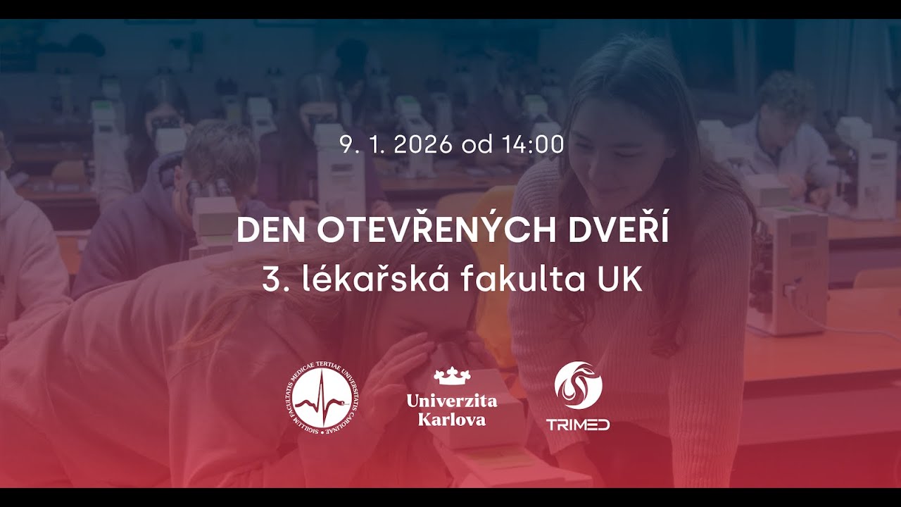 3. lékařská fakulta: Den otevřených dveří 2026 – všechny informace na jednom místě