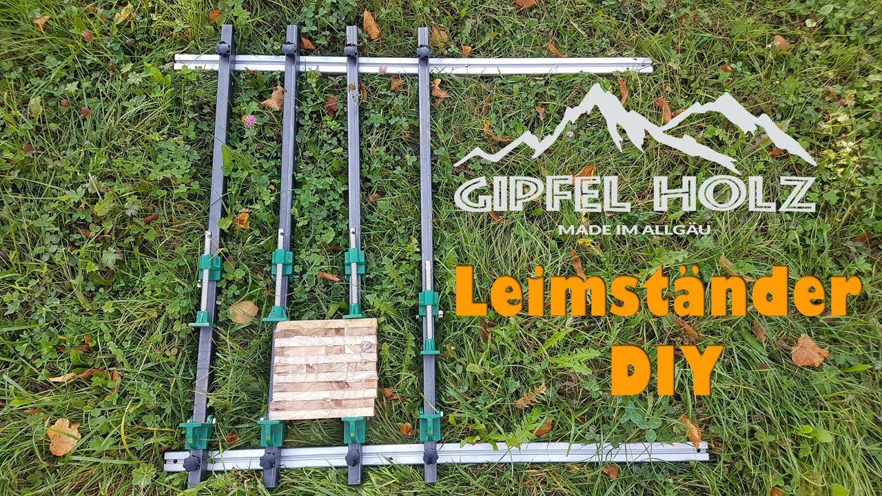 Bauanleitung: Verleimpresse, Leimständer aus Metall selber bauen