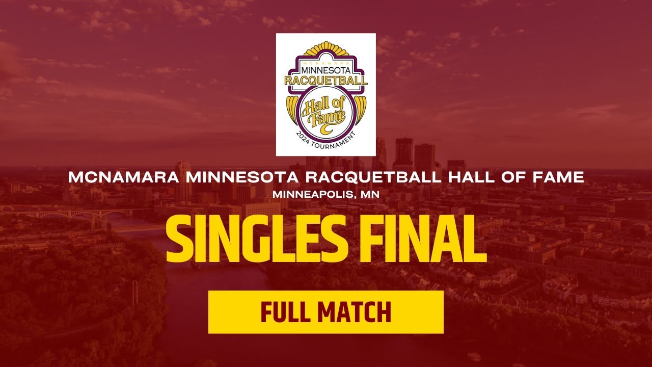 C. MOSCOSO VS K. WASELENCHUK │SINGLES FINAL │ 2024 MCNAMARA HALL OF FAME
