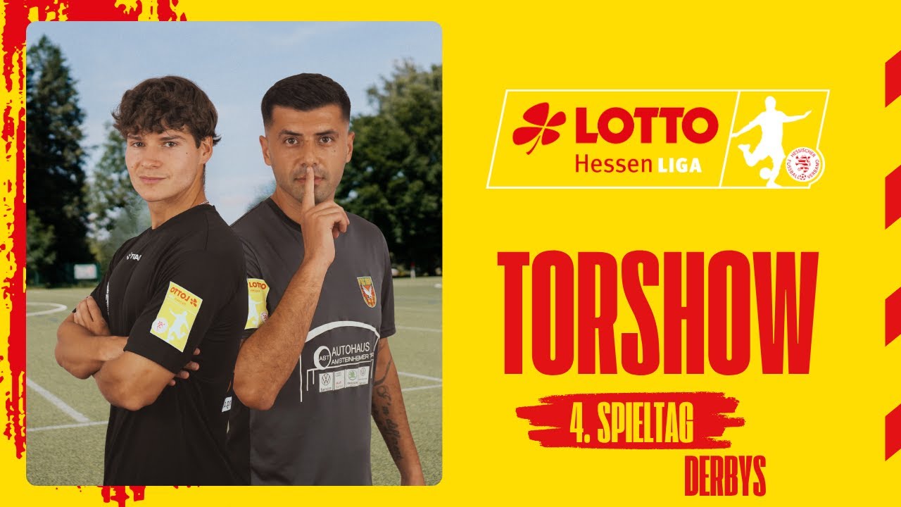 Torshow 4. Spieltag LOTTO Hessenliga 2025/26
