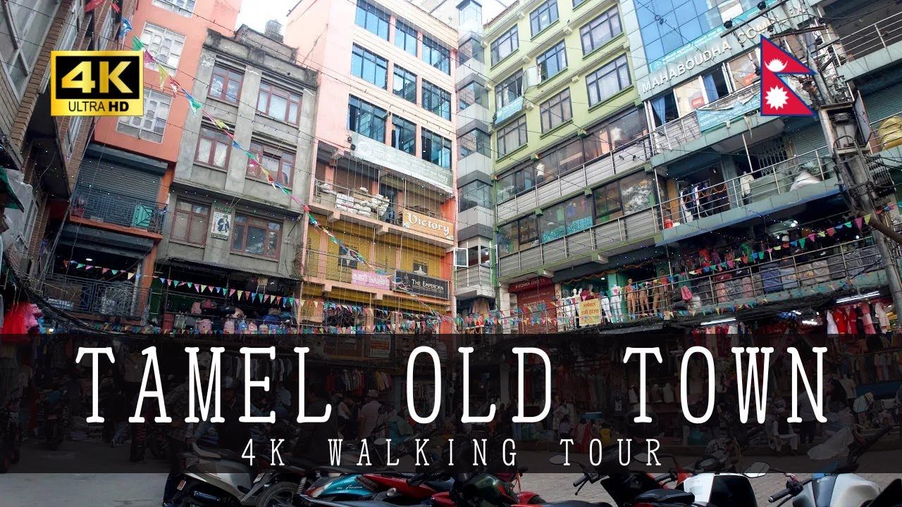 【4K】Kathmandu - Tamel (Nov, 2024)  Nepal Lalitpur