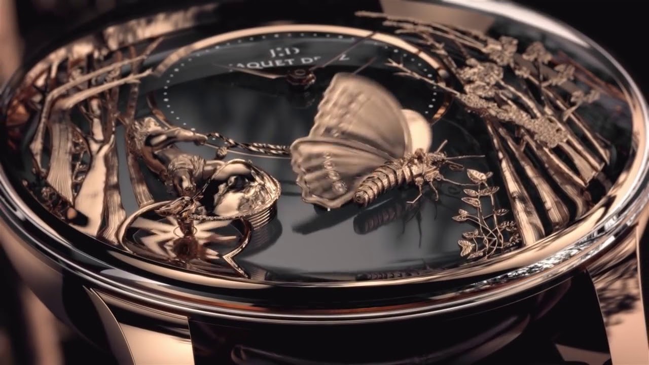 Jaquet Droz Loving Butterfly Automaton