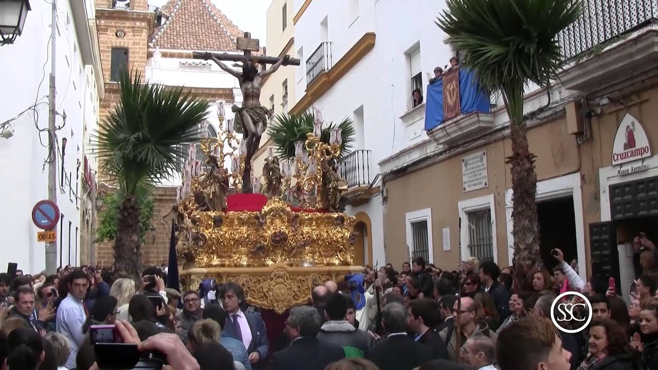 La Palma - Salida del Santísimo Cristo de la Misericordia - Semana Santa de Cádiz 2013