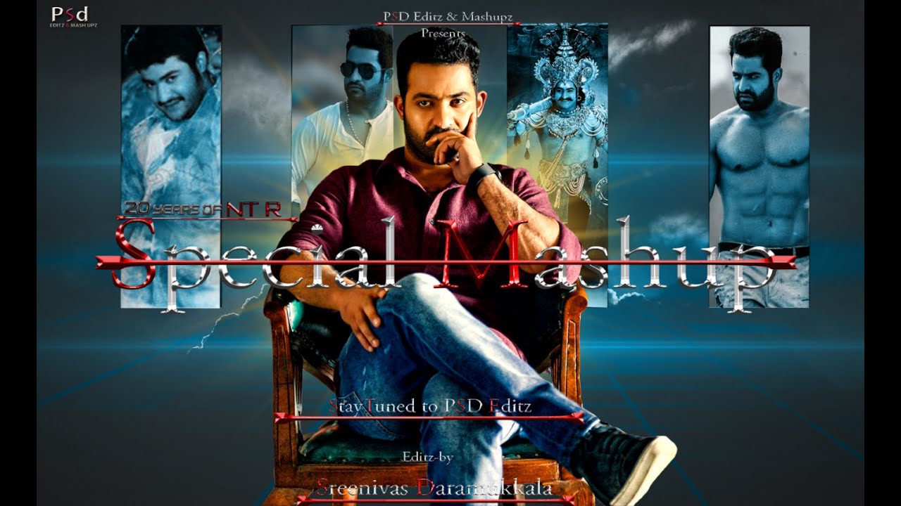 20 Years of NTR Special Mashup| Minicut | PSDEditz |SreenivasDaramukkala