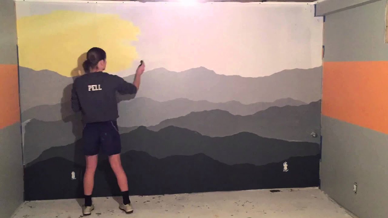 Mountain Mural Time-Lapse
