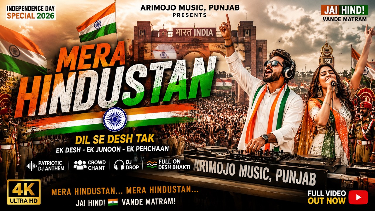 Mera Hindustan 🇮🇳 | Patriotic DJ Song | Independence Day Special | Jai Hind | Vande Mataram
