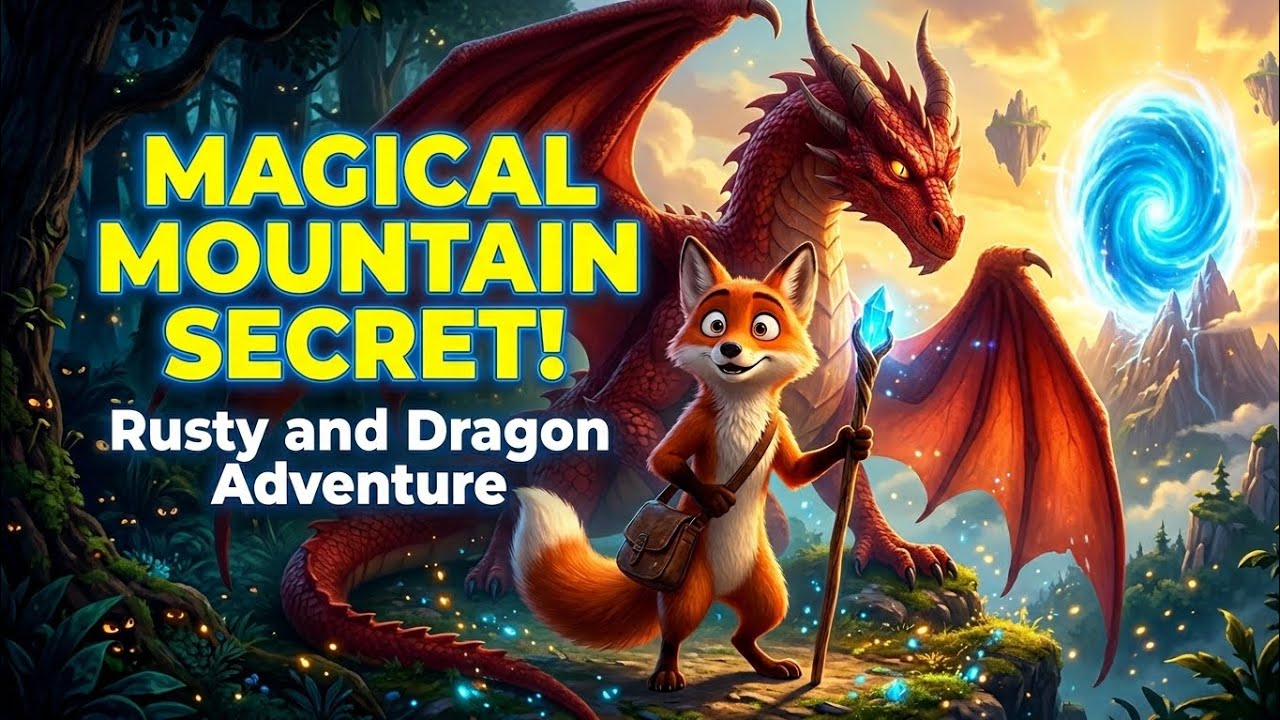 Rusty and the Magical Mountain | Hindi story 