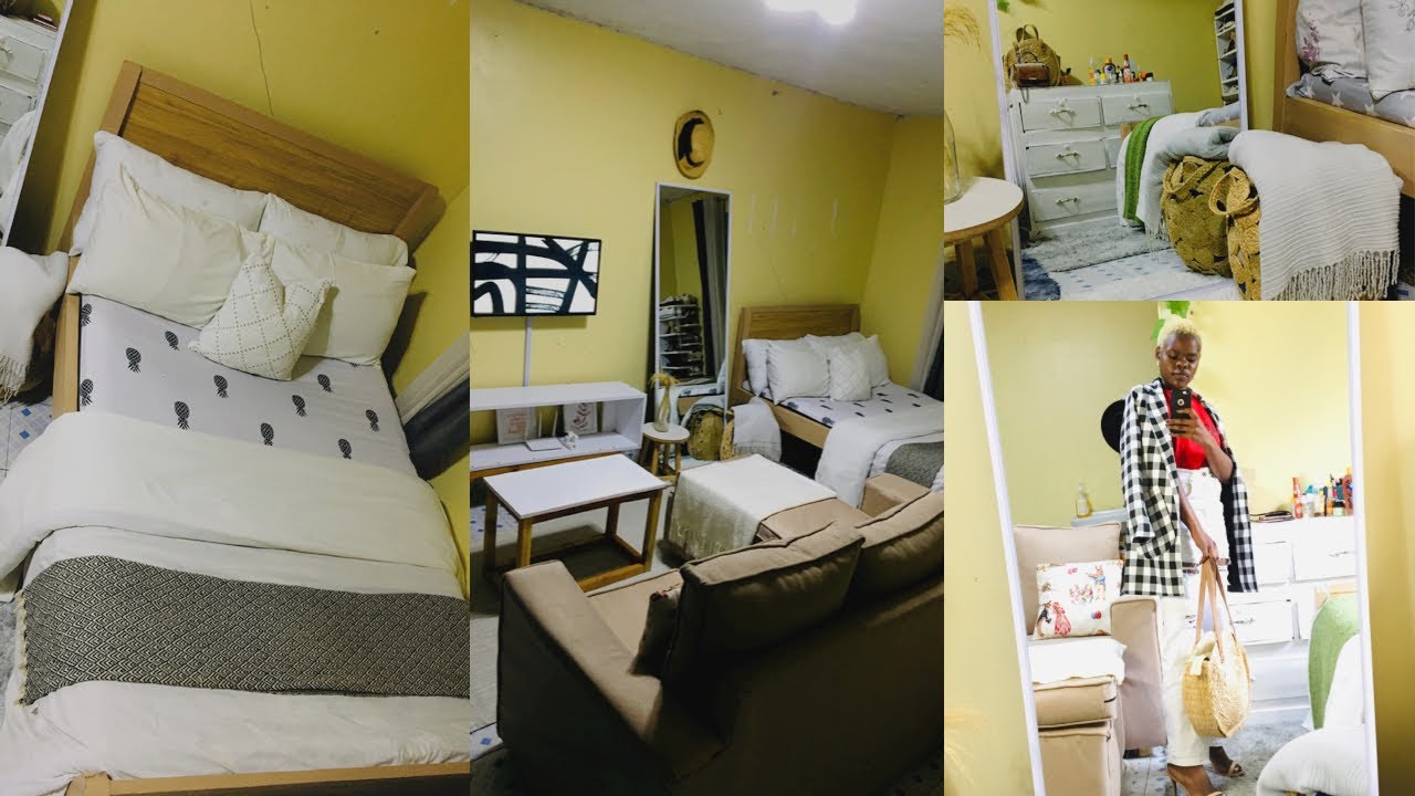 CLEAN/ ORGANIZE MY BEDSITTER WITH ME. // Bedroom update.