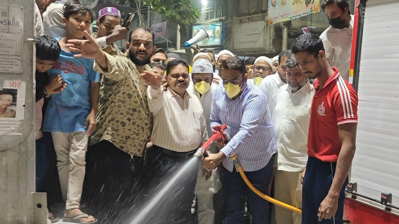 MLA aur Deputy Mayor ne kiya Bhiwandi me Safai Abhiyan Shuru