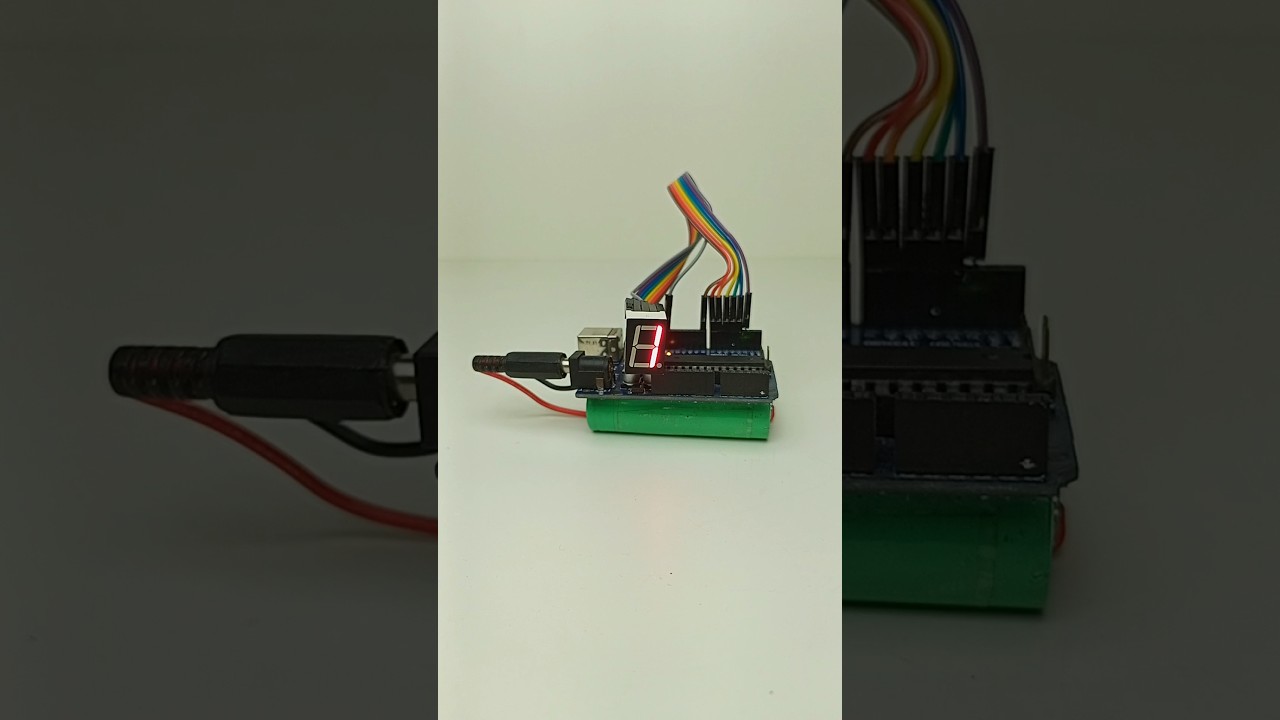 7 segment display. Arduino