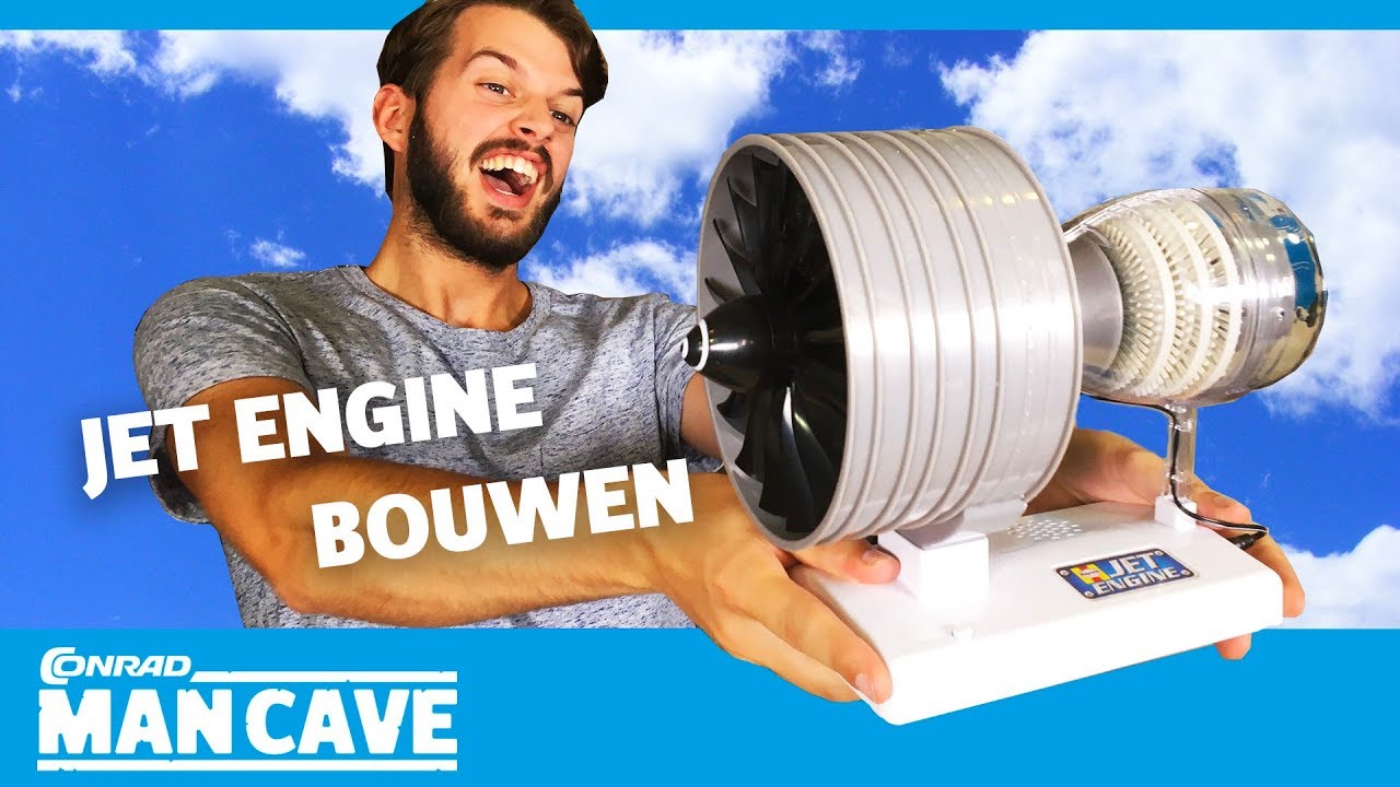 JET ENGINE model bouwen (Franzis Straalmotor)