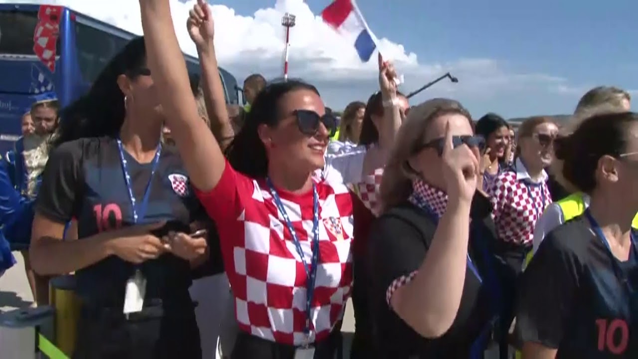 Doček nogometnih reprezentativaca u Splitu 17.07.2018.