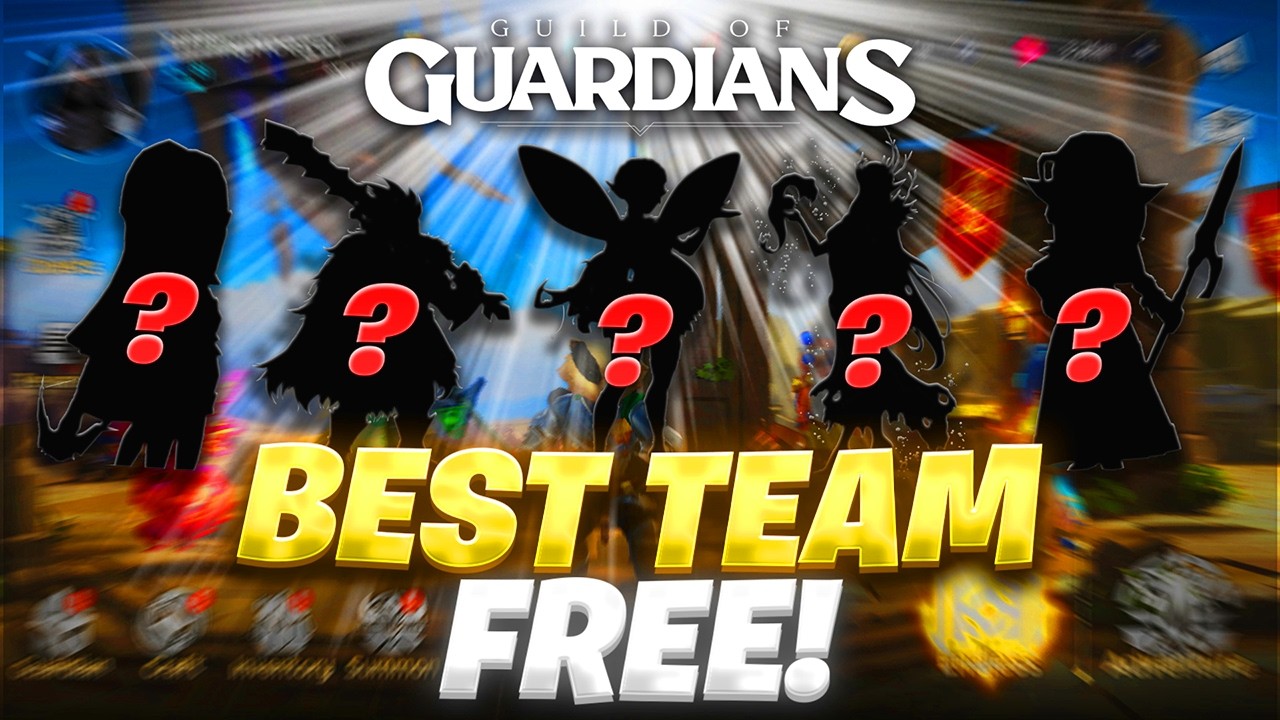 BEST F2P Budget TEAM in Guild of Guardians TOTALLY FREE [GIVEAWAY]
