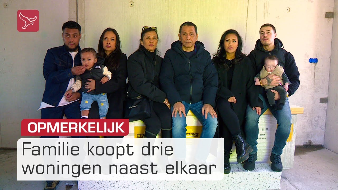 Familie koopt drie woningen naast elkaar in Almere