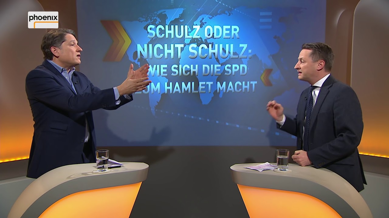 Augstein und Blome vom 19.01.2018:  „Schulz oder nicht Schulz: Wie sich die SPD zum Hamlet macht“