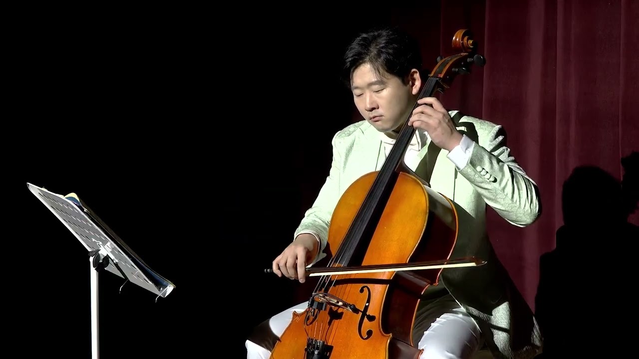 Cello Suite No  1 in G Major BWV 1007 Minuet I & II_올네이션스목자의기도원