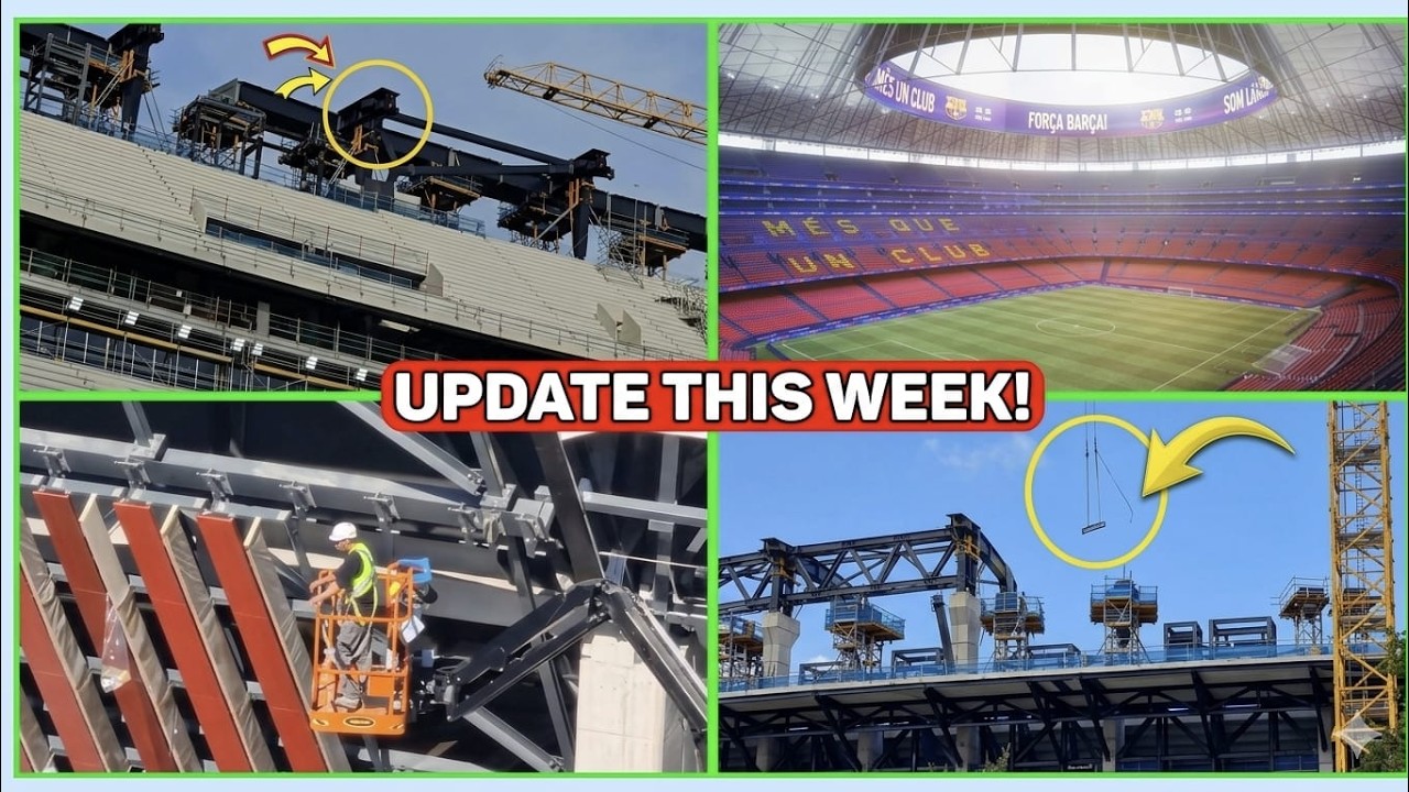 Camp Nou is Changing Forever! 🏗️ Massive Compression Ring Progress!