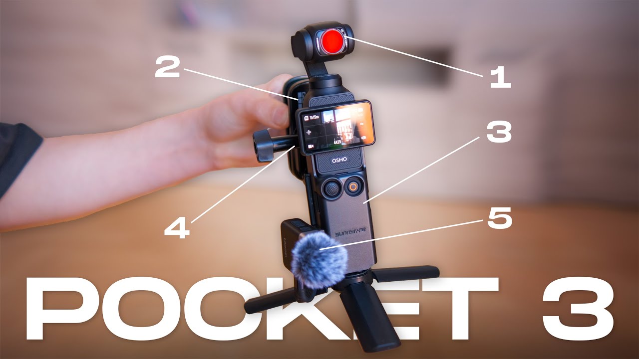 DJI POCKET 3 / Mes trouvailles d'accessoires non-DJI (marques tierces)