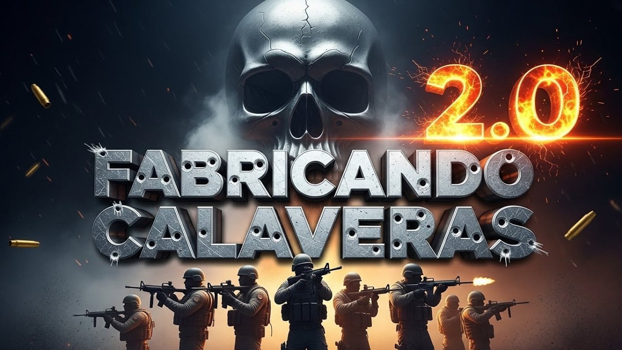 Fabricando Calaveras 2.0 | Rap Bélico Mexicano (Letra) | Trap Mexa Oscuro 2025
