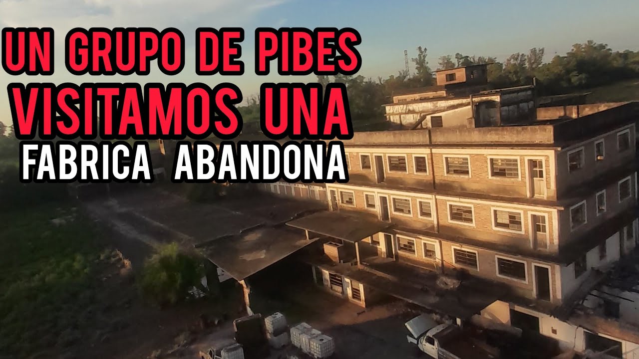 No deberíamos estar acá | fábrica abandonada