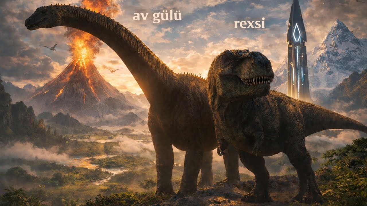 Ark 6.bölüm trex brontosaurus evcilleştirdim